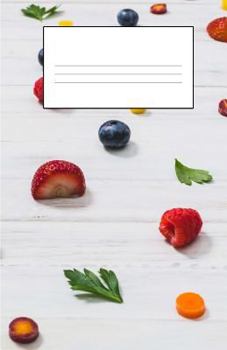 Paperback Fruits Dot Grid Book - Eat The Rainbow: Dot Grid Book