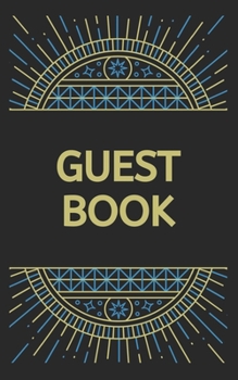 Paperback Guestbook Book