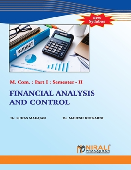 Paperback Financial Analysis and Control [Marathi] Book