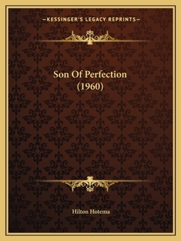 Paperback Son Of Perfection (1960) Book