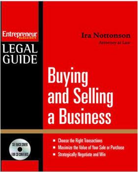 Paperback Buying and Selling a Business [With CDROM] Book