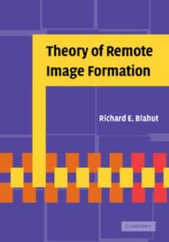 Paperback Theory of Remote Image Formation Book