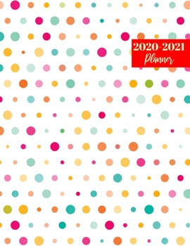 Paperback 2020-2021 Planner: Nice Two Year Day Planner Calendar - Passion/Goal Organizer - Weekly/Monthly Dated Agenda Book and To Do List Book