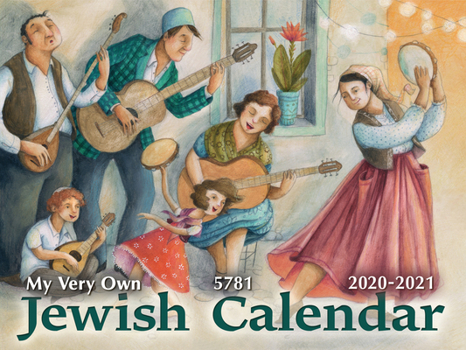 Calendar My Very Own Jewish Calendar 5781 Book