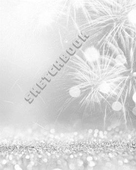 Sketchbook: Notebook Winter/snow/ Deer / fawn/Sketchbook Winter/ Notebook Journal Winter Workbook Diary / Christmas Notebook/ Gift /Composition Blank 8x10 120 pages.