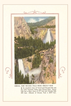 Paperback The Vintage Journal Vernal and Nevada Falls, Yosemite Book