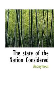 Paperback The State of the Nation Considered Book