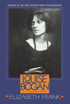 Paperback Louise Bogan: A Portrait Book