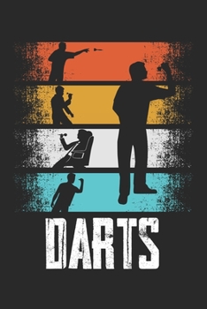 Darts: Notebook/Diary/Organizer/120 checked pages/ 6x9 inch