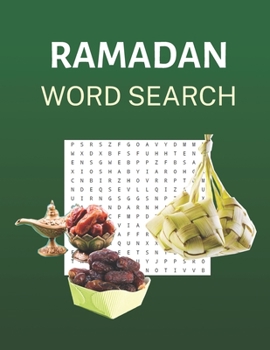 Paperback Ramadan Word Search: Puzzle Activity Book for the Festive Season [Large Print] Book