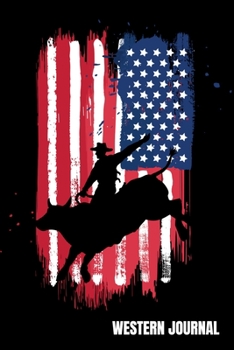 Western Journal: Rodeo Country Show Lover Note-Taking Planner Book, Cowgirl Cowboy Gifts, Birthday Present