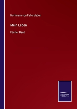 Paperback Mein Leben: Fünfter Band [German] Book