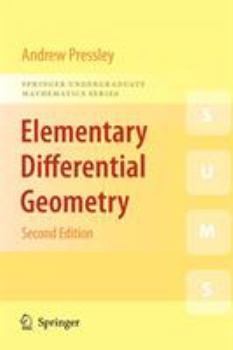 Paperback Elementary Differential Geometry Book