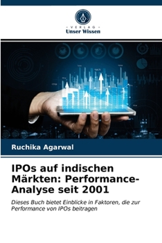 Paperback IPOs auf indischen Märkten: Performance-Analyse seit 2001 [German] Book