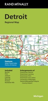 Loose Leaf Rand McNally Folded Map: Detroit and Southeastern Michigan Regional Map Book