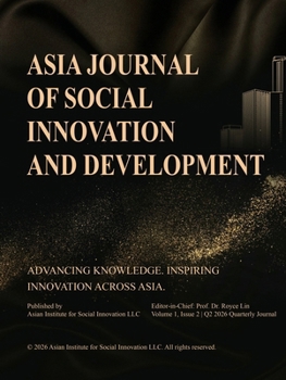 Paperback Asia Journal of Social Innovation and Development Book