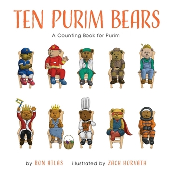 Board book Ten Purim Bears: A Counting Book for Purim Book