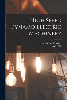 Paperback High Speed Dynamo Electric Machinery Book