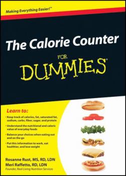Paperback The Calorie Counter for Dummies Book