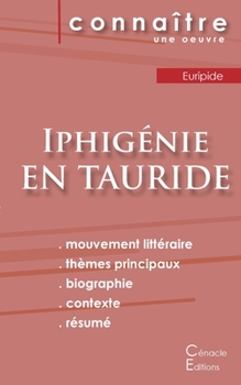 Paperback Fiche de lecture Iphigénie en Tauride de Euripide (Analyse littéraire de référence et résumé complet) [French] Book