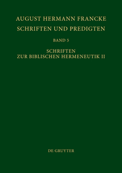 Hardcover Schriften Zur Biblischen Hermeneutik II [German] Book