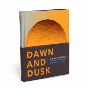 Hardcover Knock Knock Dawn and Dusk: A Daily Journal Book