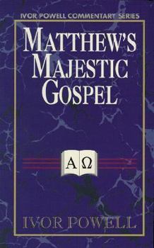 Paperback Matthew's Majestic Gospel Book