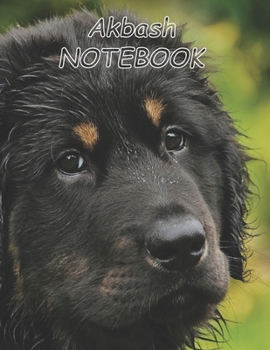 Akbash NOTEBOOK: Dog Notebooks and Journals 110 pages (8.5x11)