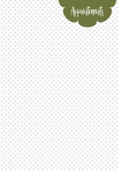 Paperback Appointments Book