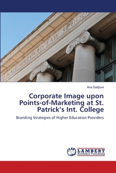 Paperback Corporate Image upon Points-of-Marketing at St. Patrick's Int. College Book