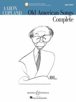 Paperback Aaron Copland: Old American Songs Complete: Low Voice Book