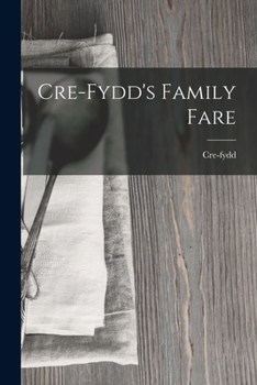 Paperback Cre-Fydd's Family Fare Book