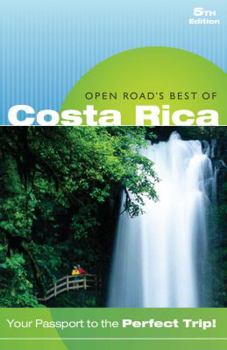 Paperback Open Road's Best of Costa Rica Book