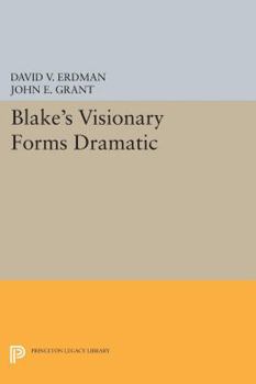 Paperback Blake's Visionary Forms Dramatic Book
