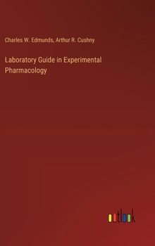 Hardcover Laboratory Guide in Experimental Pharmacology Book
