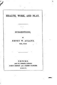 Paperback Health, Work, and Play, Suggestions Book