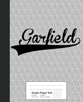 Paperback Graph Paper 5x5: GARFIELD Notebook Book