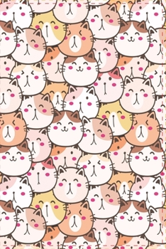 Colorful Cats Notebook: Dot Grid 6x9 Dotted Bullet Journal and Notebook 120 Pages full of cats