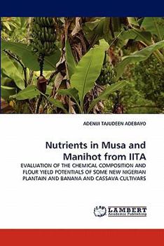 Paperback Nutrients in Musa and Manihot from IITA Book