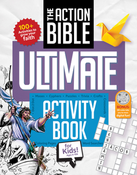 Paperback The Action Bible Ultimate Activity Book for Kids Book