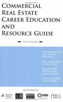 Paperback Commercial Real Estate Career Education and Resource Guide Book