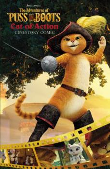 Paperback DreamWorks: The Adventures of Puss in Boots: Cat of Action Cinestory Comic Book