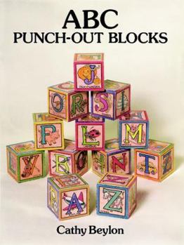 Paperback ABC Punch-Out Blocks Book