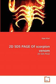 Paperback 2D SDS PAGE Of scorpion venom Book