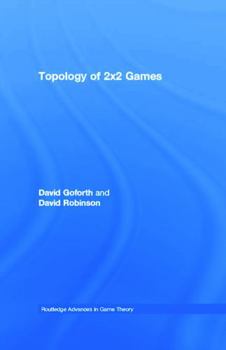 Paperback Topology of 2x2 Games Book