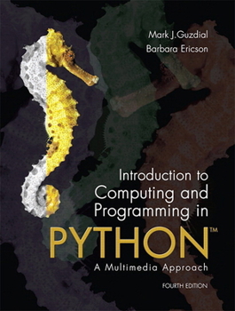 Paperback Introduction to Computing and Programming in Python Book