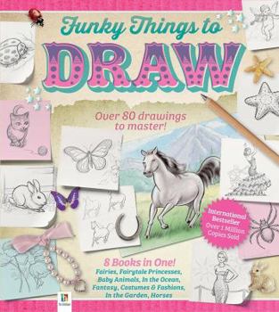 Hardcover Funky Things to Draw Book