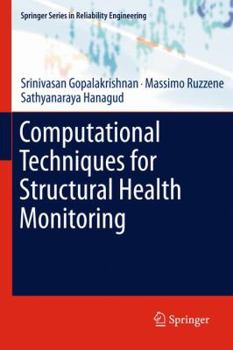 Hardcover Computational Techniques for Structural Health Monitoring Book