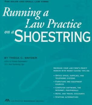 Paperback Running a Law Practice on a Shoestring Book