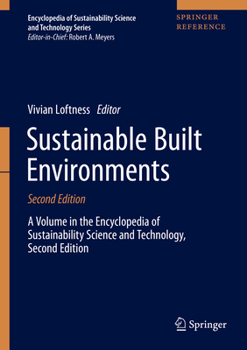 Hardcover Sustainable Built Environments Book